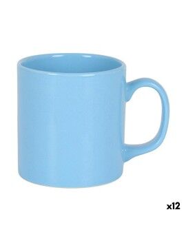 Taza Azul 300 ml Cerámica (12 Unidades)