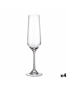 Set de Copas Bohemia Crystal Sira Champagne 200 ml 6 Unidades 4 Unidades