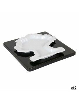 bandeja de aperitivos Viejo Valle Porcelana Árvore 16,8 x 16,8 x 1,1 cm Conjunto 2 Peças (12...