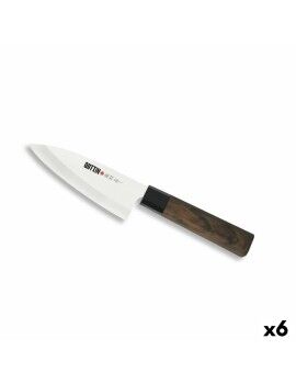 Cuchillo de Cocina Quttin Deba Takamura 11 cm (6 Unidades)