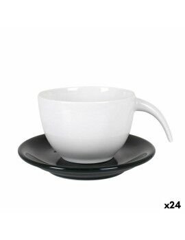 Taza con Plato Kropla 200 ml (24 Unidades)