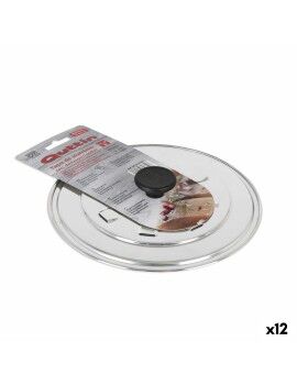 Tapa para Sartén Quttin Ø 24 cm Plateado Aluminio (12 Unidades)