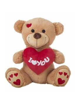 Peluche I Love You Urso 55 cm Castanho