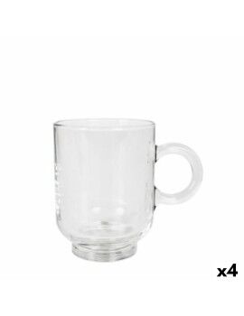 Juego de Tazas de Café Royal Leerdam Sentido 370 ml 6 Piezas (4 Unidades)