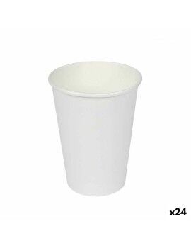 Set de Vasos Algon Cartón Desechables Blanco 24 Unidades (50 Piezas)