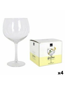 Conjunto de Copos de Gin Tonic Bohemia Crystal Cocktails Cristal 4 Peças (4 Unidades) (700 cc)