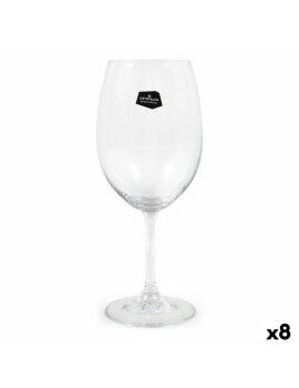 Copo para vinho Crystalex Lara Transparente Cristal (6 Unidades) (8 Unidades) (450 cc)