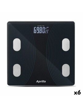 Balança Digital com Bluetooth Aprilla 26 x 26 x 2 cm (6 Unidades)