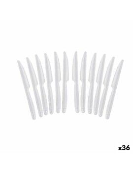 Set de cuchillos reutilizables Algon Transparente 36 Unidades