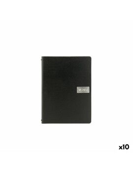 Suportes para menus Securit 25,3 x 17,7 x 0,8 cm Preto