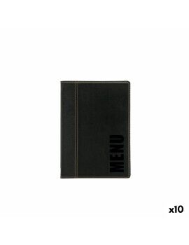 Porta menús Securit Trendy 25,3 x 17,7 x 0,8 cm Negro