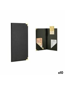 Carpeta Securit Classic Entrega de cuentas 23,9 x 13,1 cm Negro