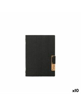 Suportes para menus Securit Resistente à água 24,9 x 17,5 cm Preto