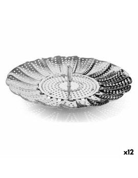 Vaporera Quttin Acero Inoxidable 14 cm (12 Unidades) (22,5 x 14 cm)