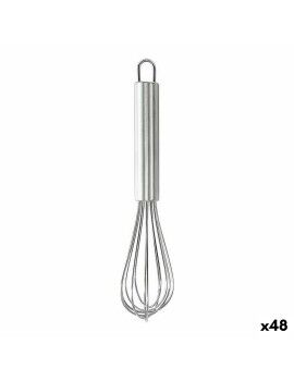 Varas de Bater Aço inoxidável Prateado 20 cm 1,5 mm (48 Unidades)