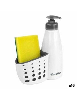 Organizador Quttin Utensílios de limpeza Branco (18 Unidades)