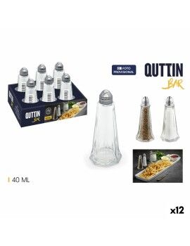 Suporte para Especiarias Quttin Bar 40 ml 4,5 x 11 cm (6 Peças) (12 Unidades)