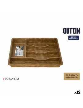 Organizador de Talheres Quttin 29 x 36 cm Termoplástico (12 Unidades)