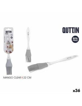 Pincel de Cozinha Quttin Clear Silicone 24 x 4 x 0,5 cm