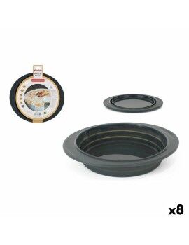 Molde para o Forno Quttin Silicone Rígido 31 x 28,5 x 5,3 cm (8 Unidades)