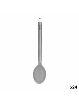 Cucharón Quttin Silicona Acero Inoxidable Acero 34 x 7 cm (24 Unidades)