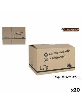 Caixa Multiusos Confortime Cartão (20 Unidades) (29,5 x 20 x 17 cm)