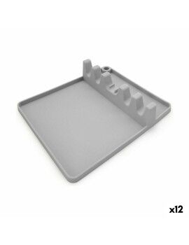 Soporte para Utensilios de Cocina Quttin Silicona 20 x 17 x 4 cm (12 Unidades)