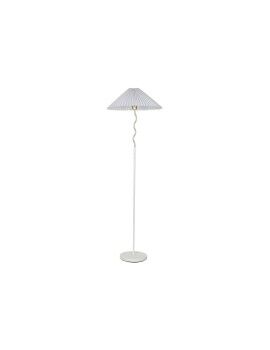 Lámpara de Pie Home ESPRIT Blanco Dorado 50 W 220 V 50 x 50 x 155 cm (2 Unidades)