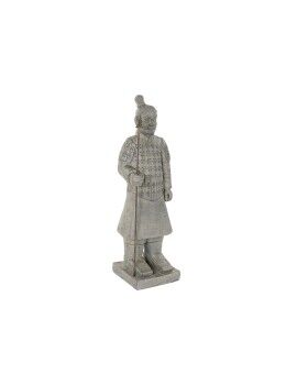 Figura Decorativa Home ESPRIT Cinzento Oriental Guerreiro 37 x 36 x 120 cm