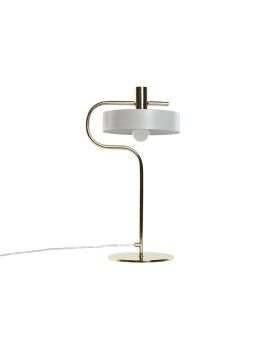 Lâmpada de mesa Home ESPRIT Branco Dourado Metal 220 V 28 x 18 x 46 cm