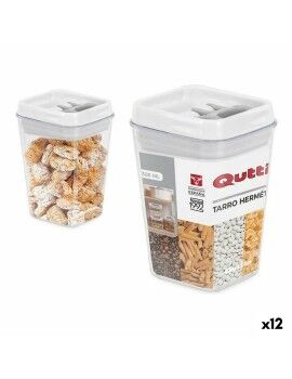 Frasco Quttin Hermético 2,3 L 12,8 x 23 cm (12 Unidades) (2300 ml)