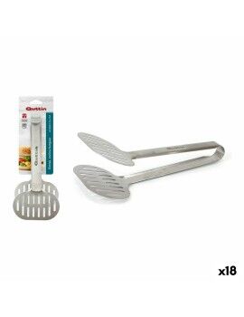 Pinça de Cozinha Quttin Burger Aço 24 x 10,7 cm 0,6 mm (18 Unidades) (24 cm)