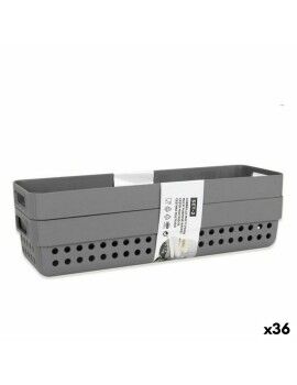 Cesta Multiusos Confortime 144888 24 x 7,5 x 7 cm (2 Peças) (36 Unidades) (24 x 7,5 x 5 cm)