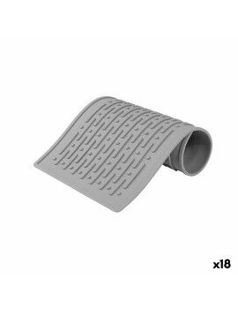 Escurridor de Silicona Quttin Gris 40,5 x 14,5 cm (18 Unidades)