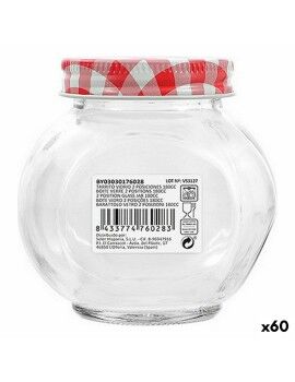 Frasco Mediterraneo Vidro 180 ml 8 x 6,1 x 8 cm (60 Unidades)