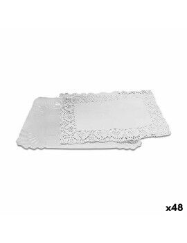 Base para bolo Algon Branco 23 x 29,5 x 1 cm (2 Peças) (48 Unidades)