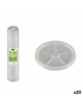 Conjunto de tampas para copos Algon Café 100 Peças 200 ml (20 Unidades)