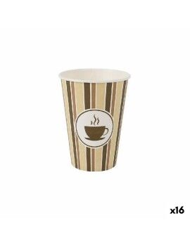 Conjunto de Copos Algon Cartão Café 40 Peças 220 ml (16 Unidades)