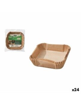 Set de bandejas para Alimentos Algon Freidora sin Aceite 24 cm 20 Piezas (24 Unidades)