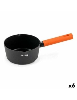 Caçarola Quttin Gastro Preto Laranja 32 x 17,2 x 7,5 cm (6 Unidades)