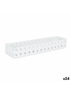 Organizador de Cajones Confortime Blanco 27,6 x 6,6 x 4,3 cm (24 Unidades)