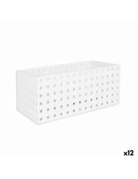 Organizador de Cajones Confortime Blanco 27,5 x 13,5 x 12,2 cm (12 Unidades)