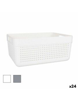 Cesta Multiusos Confortime 32,5 x 23,5 x 14 cm (24 Unidades)