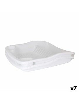 Escurridor para Fregadero Dem Bloom Plástico Blanco 48 x 40 x 11,5 cm (7 Unidades)