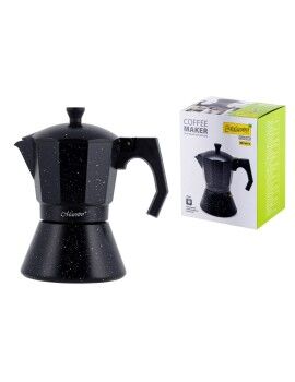 Cafeteira Italiana Feel Maestro MR-1667-6 Preto Granito Alumínio 300 ml 6 Copos