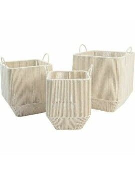 Conjunto de Cestas DKD Home Decor (Recondicionado A)