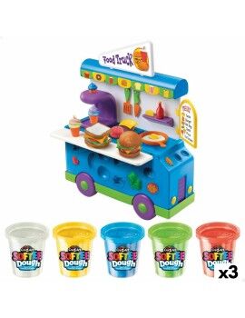 Jogo de Plasticina Softee Food Truck (3 Unidades)