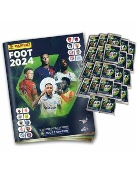 Set de cromos Panini LIGUE 1 Uber Eats Foot 2024 (FR) 18 Sobres