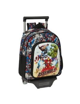 Mochila Escolar com Rodas The Avengers Forever Multicolor 27 x 33 x 10 cm