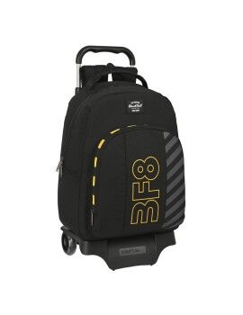 Mochila Escolar com Rodas BlackFit8 Zone Preto 32 x 42 x 15 cm